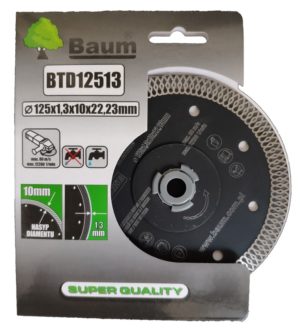 Baum Tarcza diamentowa pełna cienka 125×1,3mm